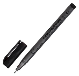Ручка капиллярная для черчения ЗХК "Сонет" линер 0.4 мм, цвет чёрный Невская палитра