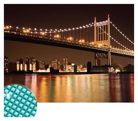 Алмазная вышивка с полным заполнением «Бруклинский мост» 30х40 см, холст, ёмкость Школа талантов