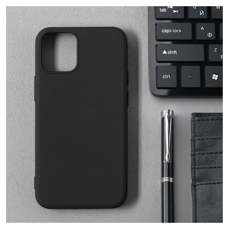 Чехол Activ Full Original Design, для Apple Iphone 12 Mini, силиконовый, чёрный