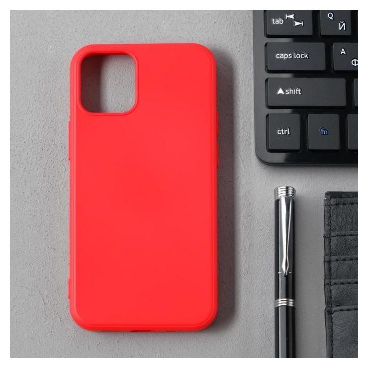 Чехол Activ Full Original Design, для Apple Iphone 12 Mini, силиконовый, красный