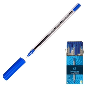 Ручка шариковая Schneider Tops 505m 0.5 (Светостойкие чернила для документов) синяя Schneider