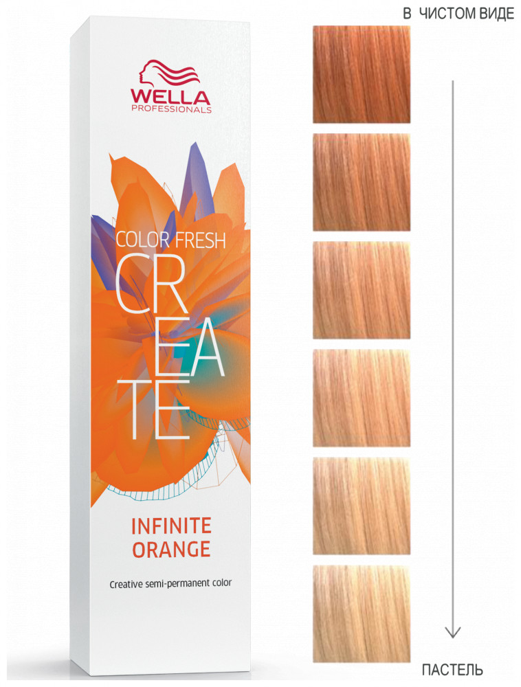 Тон Infinite Orange  Wella Professional