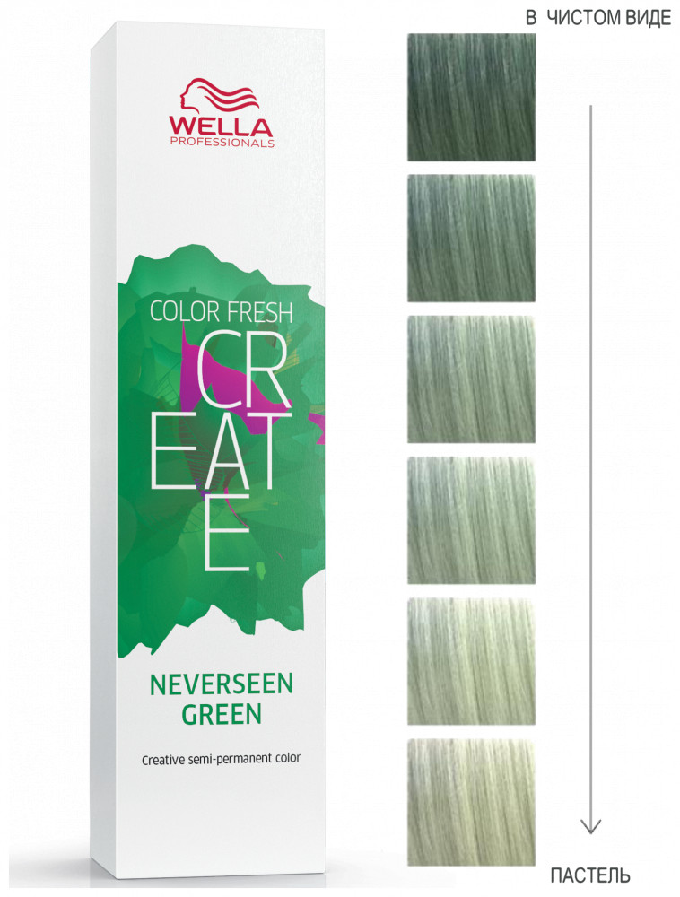 Тон Neverseen Green  Wella Professional