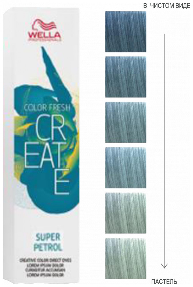 Тон Super Petrol Wella Professional