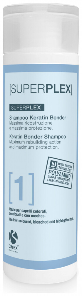 Шампунь кератин бондер Barex Italiana SuperPlex