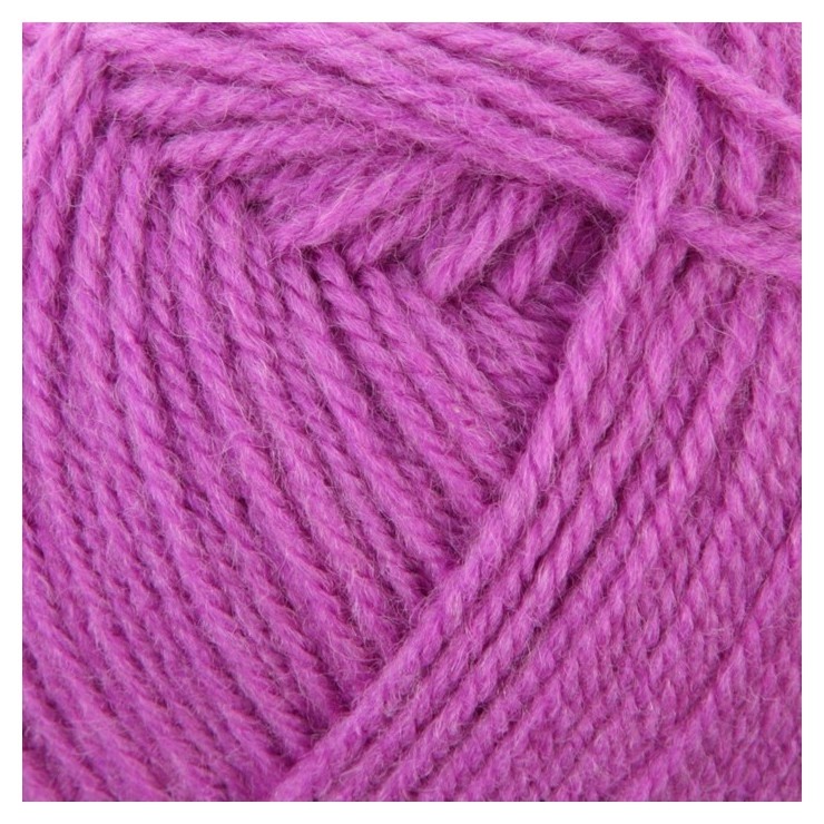 

Пряжа "Подмосковная" 50% шерсть, 50% акрил 250м/100гр (3880, фуксия), Розовый