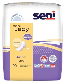 Урологические прокладки Seni Lady Mini, 20 шт Seni