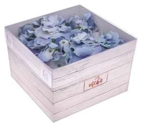 Коробка для цветов с Pvc-крышкой «Для тебя», 17 × 12 × 17 см Дарите счастье