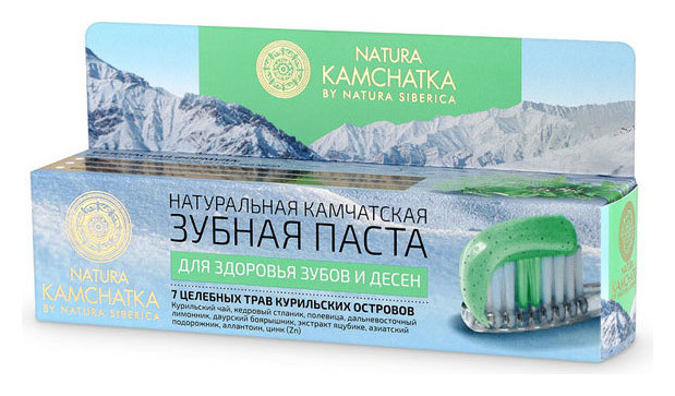 Зубная паста для здоровья зубов и десен "Камчатская" отзывы