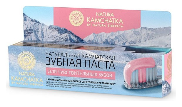 

Зубная паста для чувствительных зубов "Камчатская"