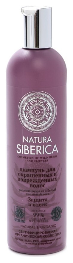 Шампунь для окрашенных и поврежденных волос Защита и блеск отзывы