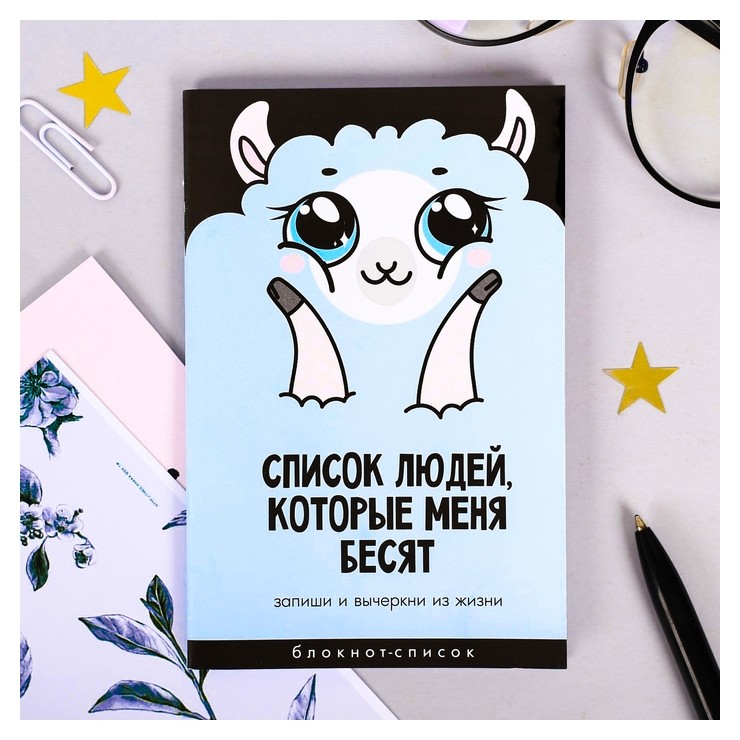 

Блокнот "Список людей которые меня бесят"