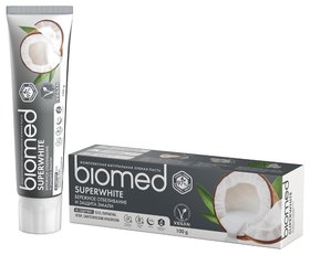 Зубная паста Супервайт Отбеливающая Biomed