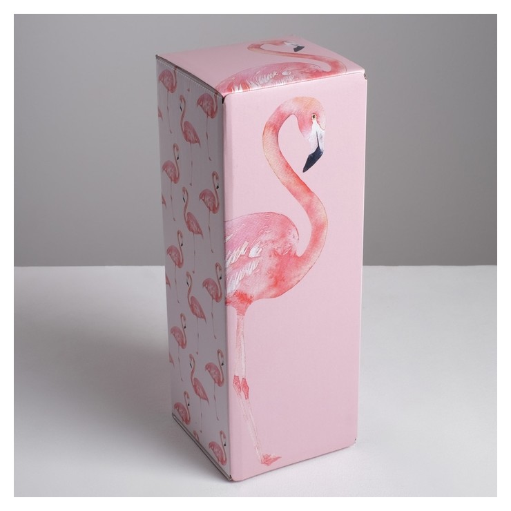 

Коробка складная «Фламинго», 12 х 33,6 х 12 см, Розовый