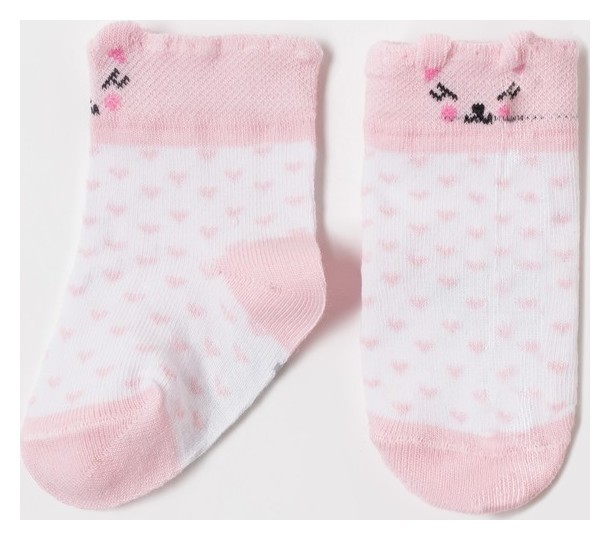 

Носки крошка Я "Кошечка", белый, 8-10 см