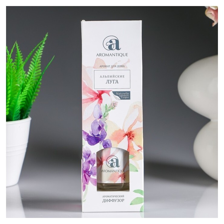 Диффузор ароматический с палочками Альпийские луга  Aromantique