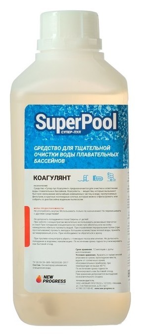 

Коагулянт супер - Пул 1 л