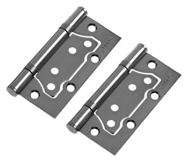 

Петля дверная Trodos, 100х75х2 мм, без врезки, цвет графит