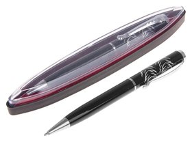 Ручка шариковая, подарочная, поворотная, в пластиковом футляре Фрэнсис Цвет корпуса черный Calligrata