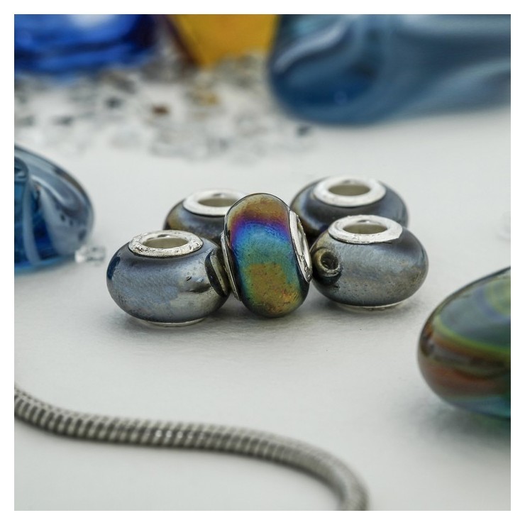 

Бусина "Перламутр", цветная, Разноцветный