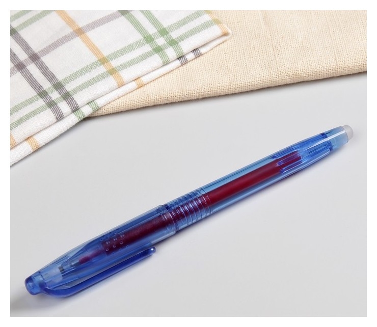 Ручка для ткани термоисчезающая, цвет розовый
