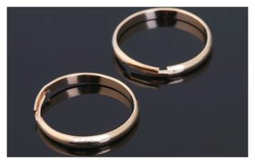 Основа для кольца регулируемая (Набор 5 шт), цвет золото Queen Fair