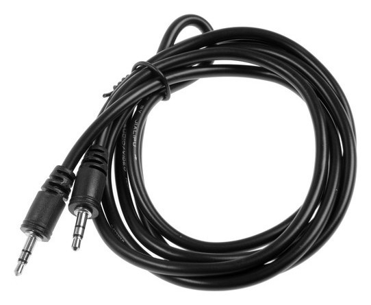 

Кабель аудио Defender Jack01-05, Jack 3.5 мм(M)-jack 3.5 мм(m), 1.5 м, чёрный