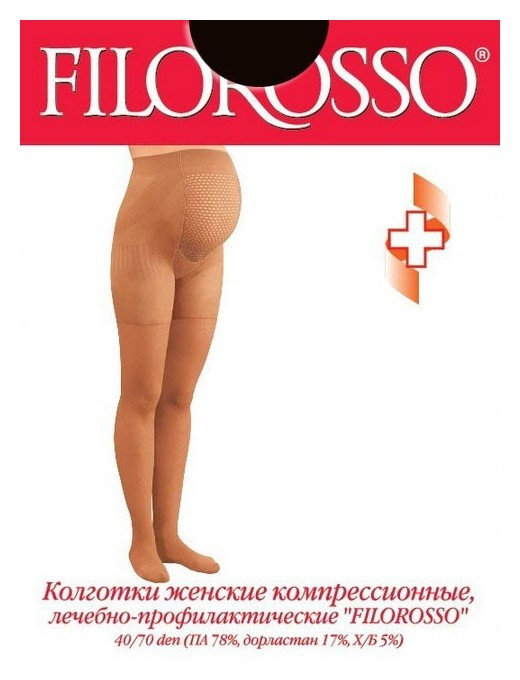 Колготки для беременных Профилактика 70 den Filorosso