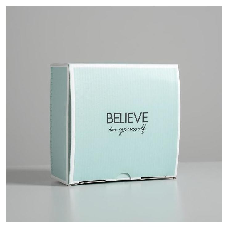 

Коробка сборная Believe, Голубой