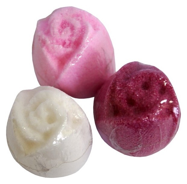 Соль шипучая Spa By Lara "Роза", 40 г (1 шт)  Spa by Lara