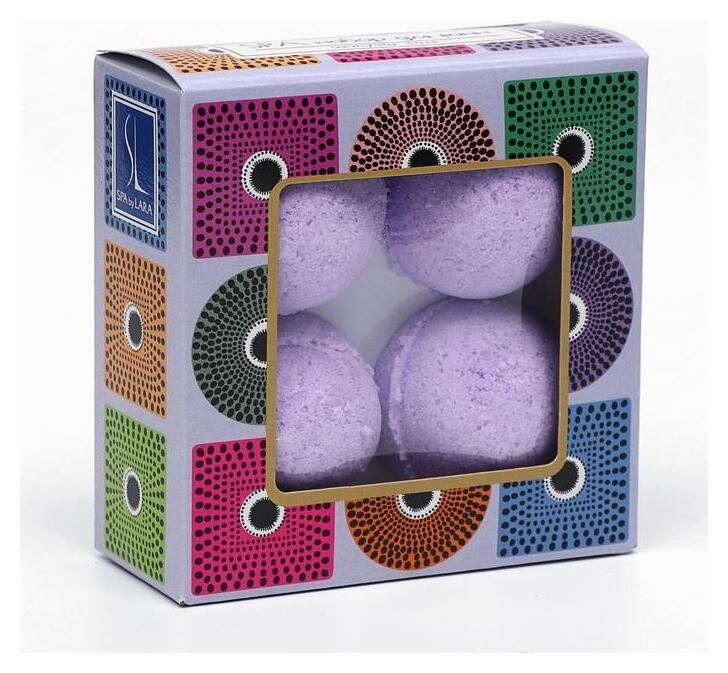 Соль шипучая для ванн с эфирным маслом Лаванда  Spa by Lara