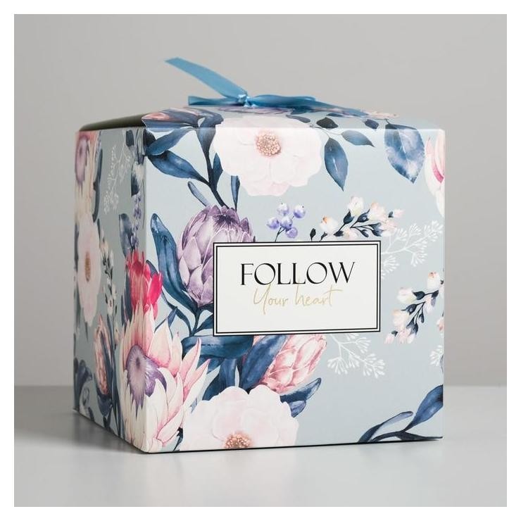 

Коробка складная Follow, Голубой