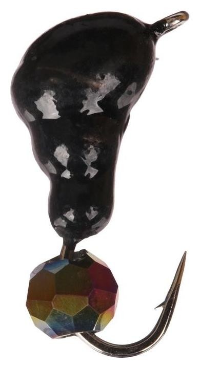 Мормышка безнасадочная «Муравей» с ушком, вес 1,2 г, кристалл хамелеон, 5 шт.