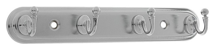 

Вешалка 4-х местная, Kv104cp, цвет хром