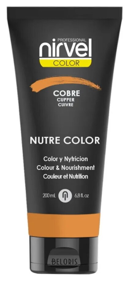 Питательная гель-маска для волос Nutre color Nirvel