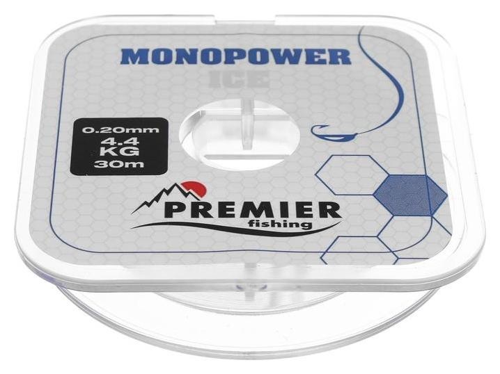 

Леска Premier Fishing Monopower ICE 0,20 мм, 30 м Clear Nylon, Прозрачный