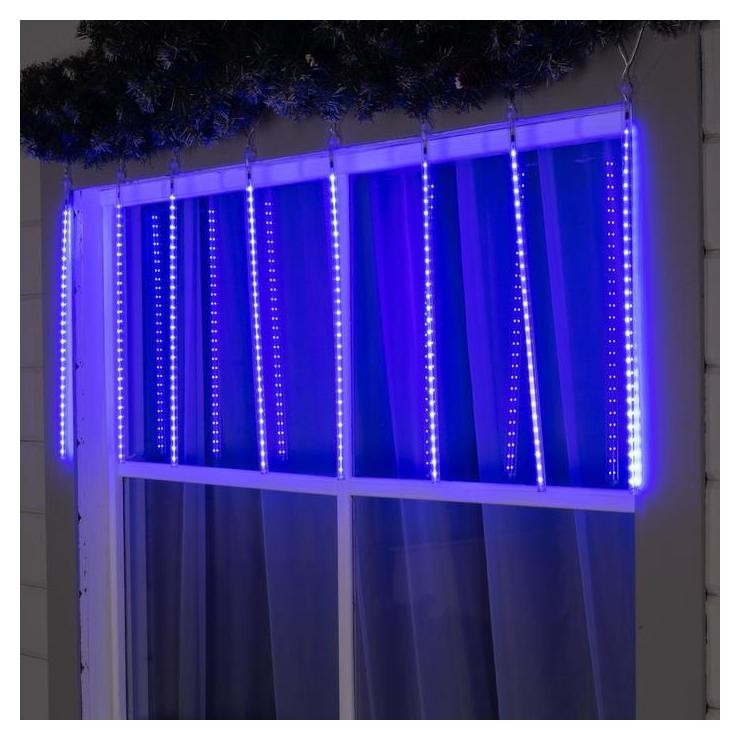 

Сосульки Spec, Ip65, умс-2w, ш:2.5 м, в:50 см, 8 шт, Led(Smd)-288-12v, синий