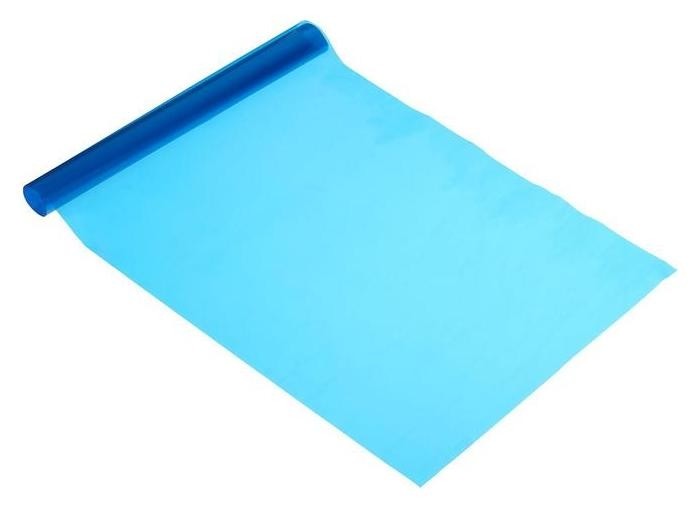 Пленка защитная для фар авто, синяя, 30 х 100 см