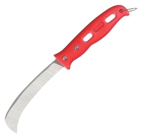 Нож садовый изогнутый, 23 см, пластиковая ручка 