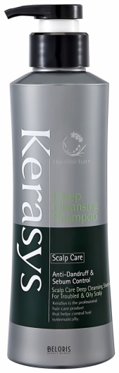 Шампунь освежающий для жирной кожи головы KeraSys Hair Clinic System