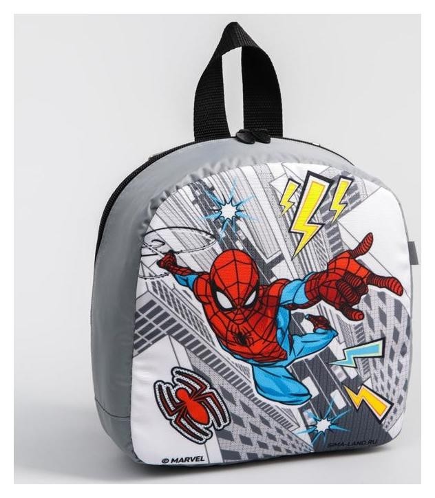 Рюкзак со светодиодом «Человек-паук»‎, Marvel, 20 X 9 X 22 см