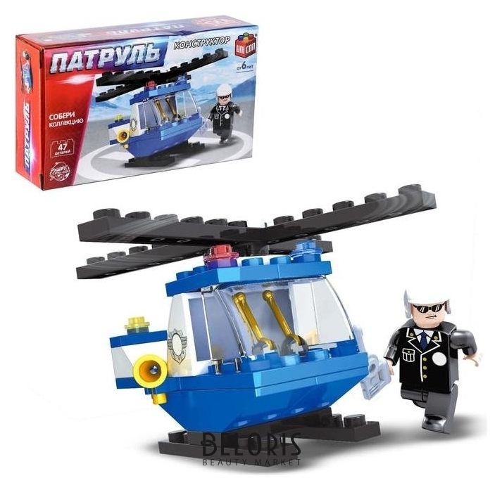 Конструктор LEGO City Police «Полицейский вертолёт» 60275 / 51 деталь