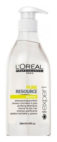 Шампунь для нормальной и жирной кожи головы "Pure Resource"  L'oreal Professionnel