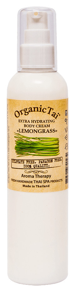 Экстраувлажняющий крем для тела "Лемонграсс" Organic Tai (Органик Тай)