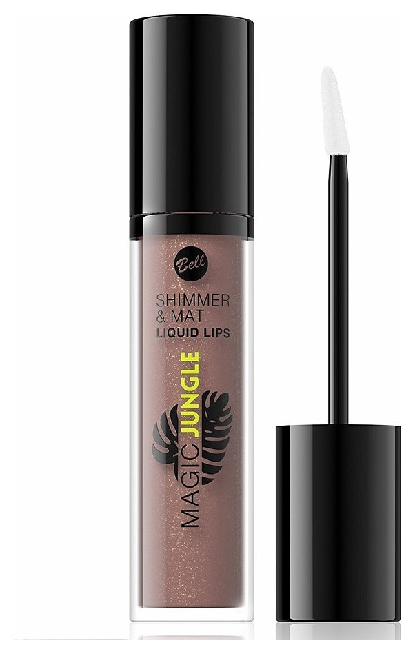 Жидкая губная помада "Magic Jungle shimmer&mat liquid lips"  Bell