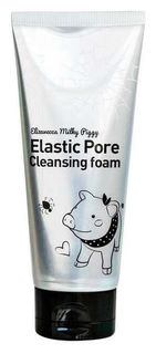 Пенка-маска для умывания черная Elastic Pore Cleansing Foam Elizavecca
