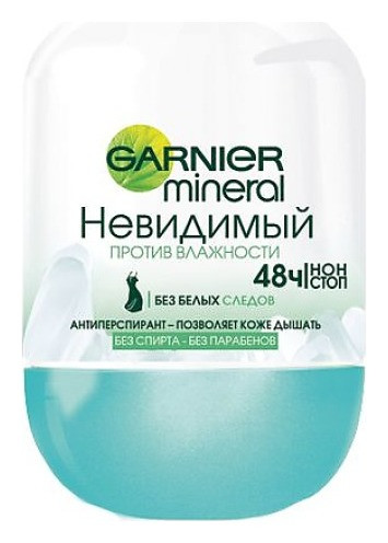 Роликовый дезодорант Против влажности невидимый Garnier