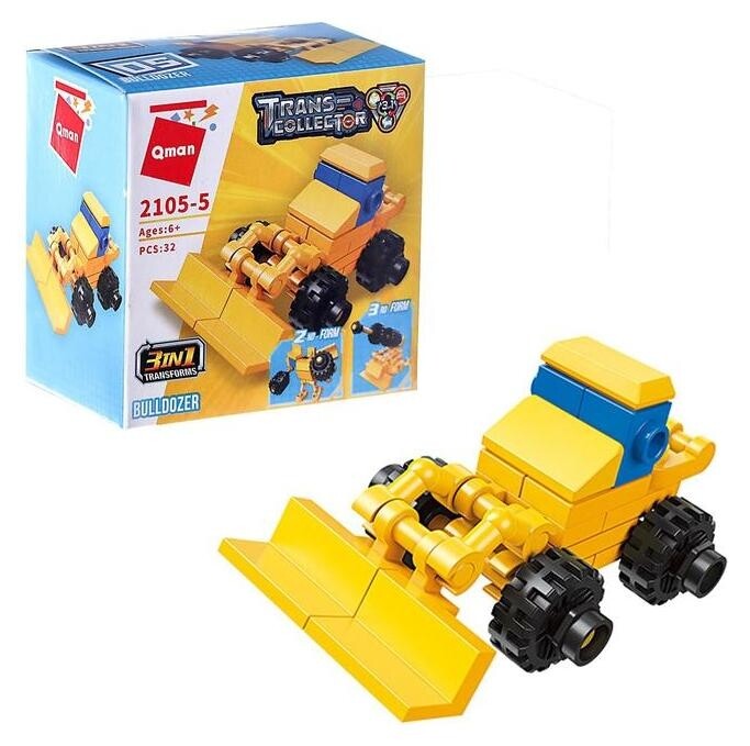 Конструктор Транспорт 10 видов Trans Collectror  Enlighten Brick (Qman)