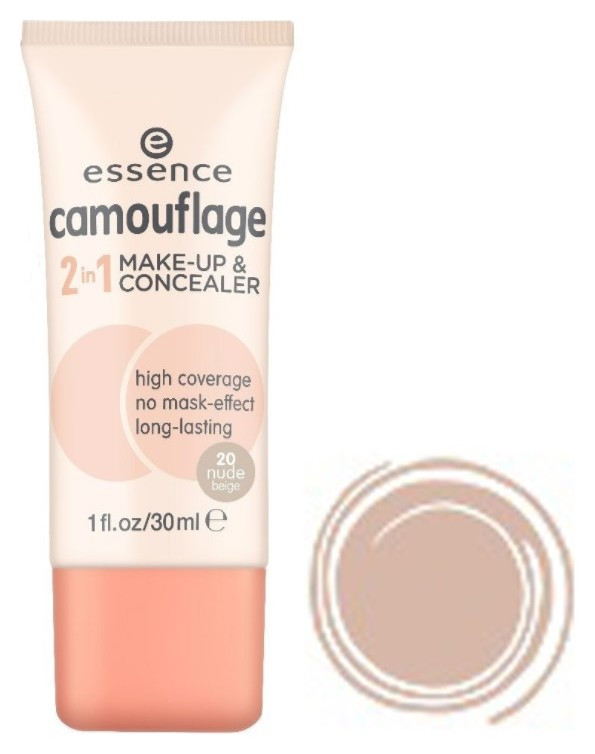 Тон 20 Nude beige  Essence