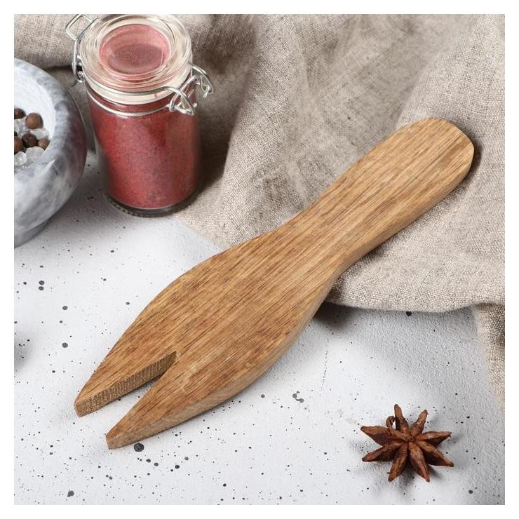 Лопатка для салата деревянная 